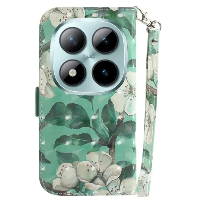 Housse Xiaomi Poco M8 Pro 5G / Redmi Note 15 Pro+ 5G Fleurs Blanches