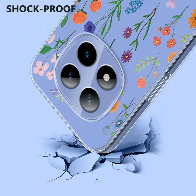 Coque Xiaomi Poco M8 Pro 5G / Redmi Note 15 Pro+ 5G fleurs colorées mu