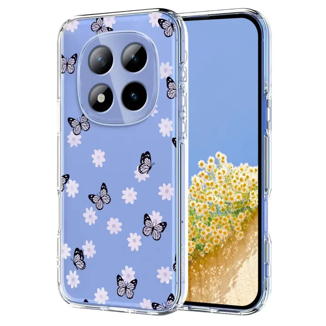 Coque Xiaomi Poco M8 Pro 5G / Redmi Note 15 Pro+ 5G papillons pastel