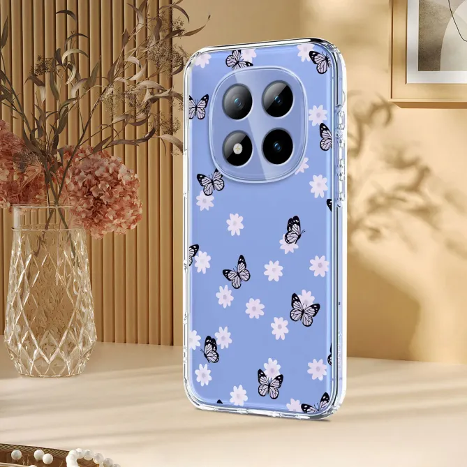 Coque Xiaomi Poco M8 Pro 5G / Redmi Note 15 Pro+ 5G papillons pastel
