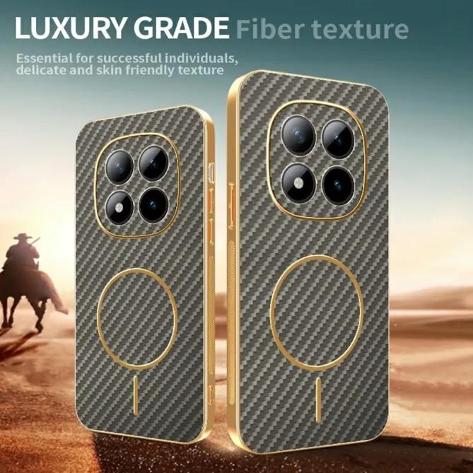 Coque Xiaomi Poco M8 Pro 5G / Redmi Note 15 Pro+ 5G Texture Carbone Ma