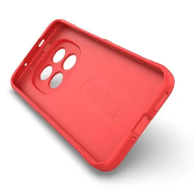 Coque Xiaomi Poco M8 Pro 5G / Redmi Note 15 Pro+ 5G Rugged silicone avec verre trempé Rouge - photo 6