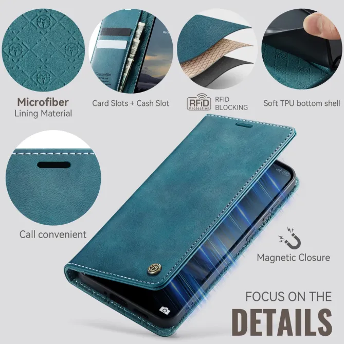 Housse Xiaomi Poco M8 Pro 5G / Redmi Note 15 Pro+ 5G Portefeuille RFID