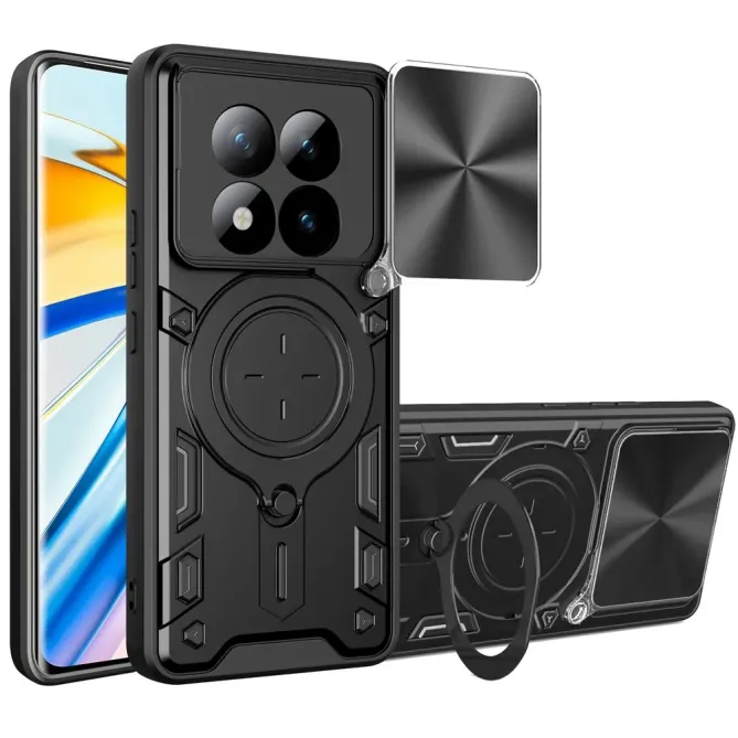 Coque Xiaomi Poco M8 Pro 5G / Redmi Note 15 Pro+ 5G avec Support Rotat