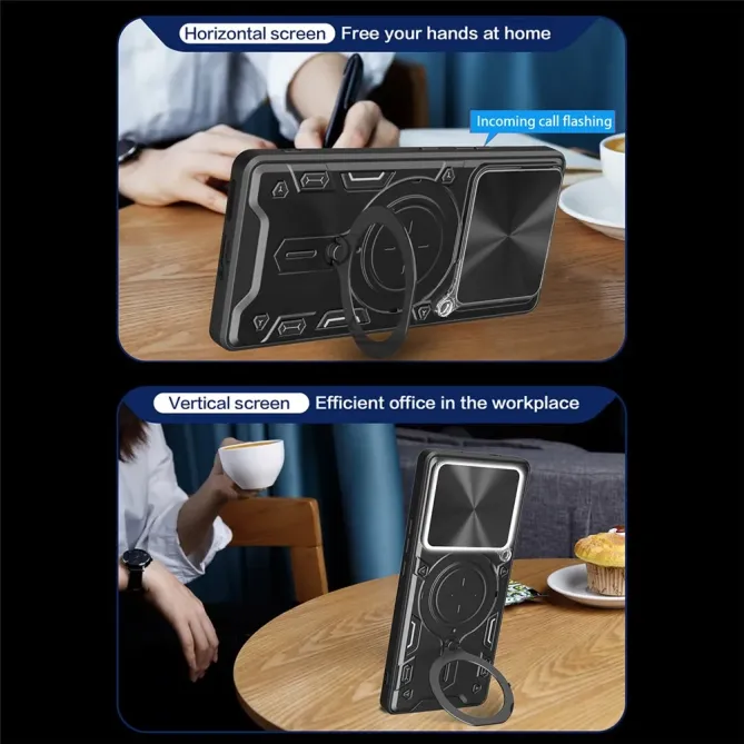 Coque Xiaomi Poco M8 Pro 5G / Redmi Note 15 Pro+ 5G avec Support Rotat