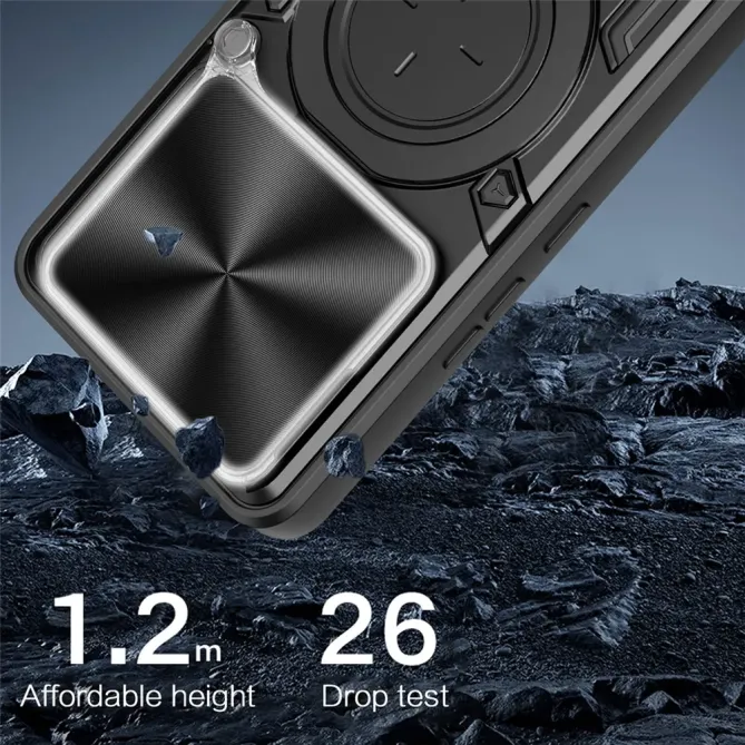 Coque Xiaomi Poco M8 Pro 5G / Redmi Note 15 Pro+ 5G avec Support Rotat