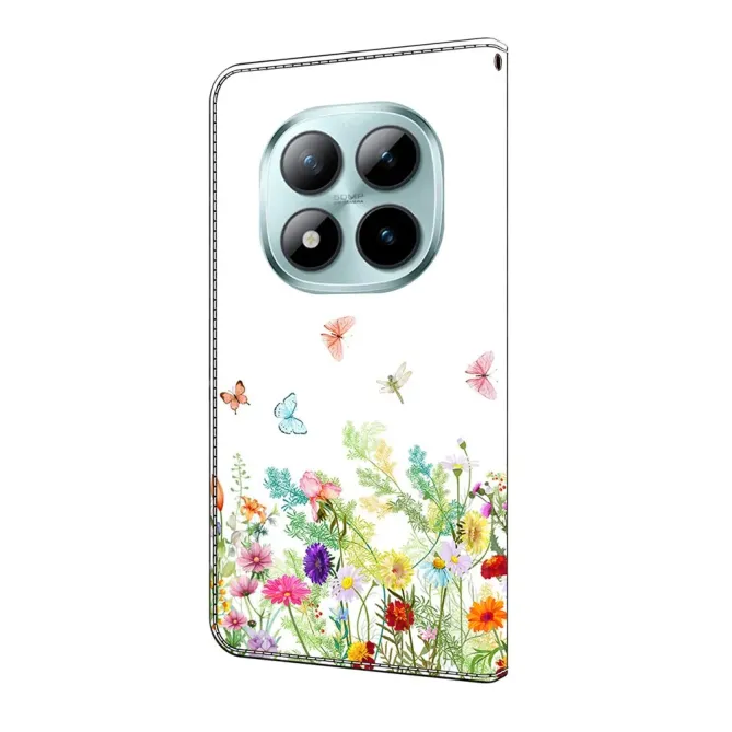 Housse Xiaomi Redmi Note 15 Pro 5G Jardin Fleuri Papillons