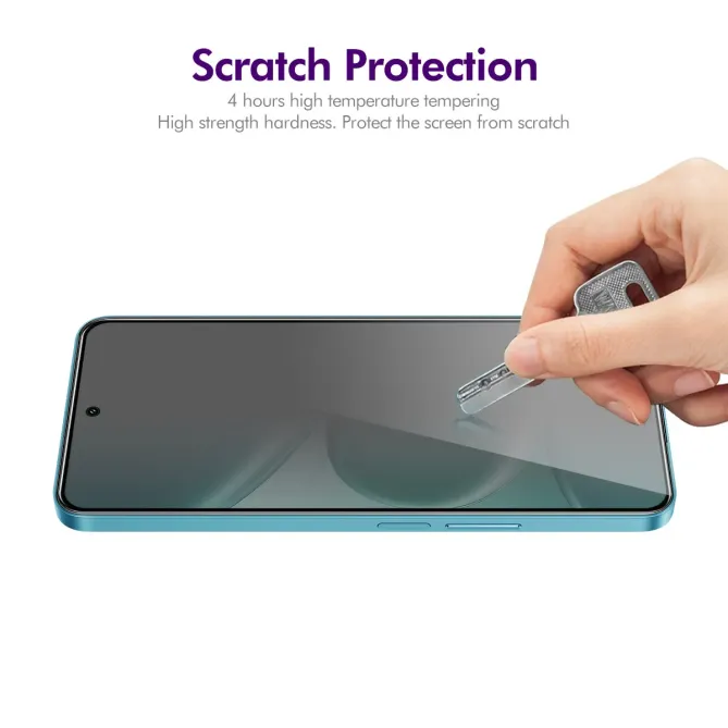 Protection écran Xiaomi Redmi Note 15 Pro 5G Anti-Espion 2.5D Contour 