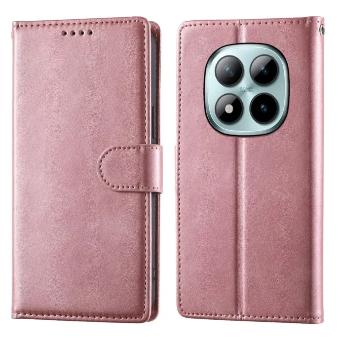 Housse Xiaomi Redmi Note 15 Pro 5G portefeuille cuir avec dragonne