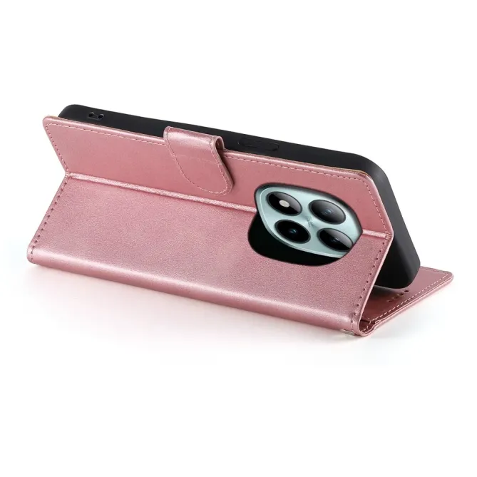 Housse Xiaomi Redmi Note 15 Pro 5G portefeuille cuir avec dragonne