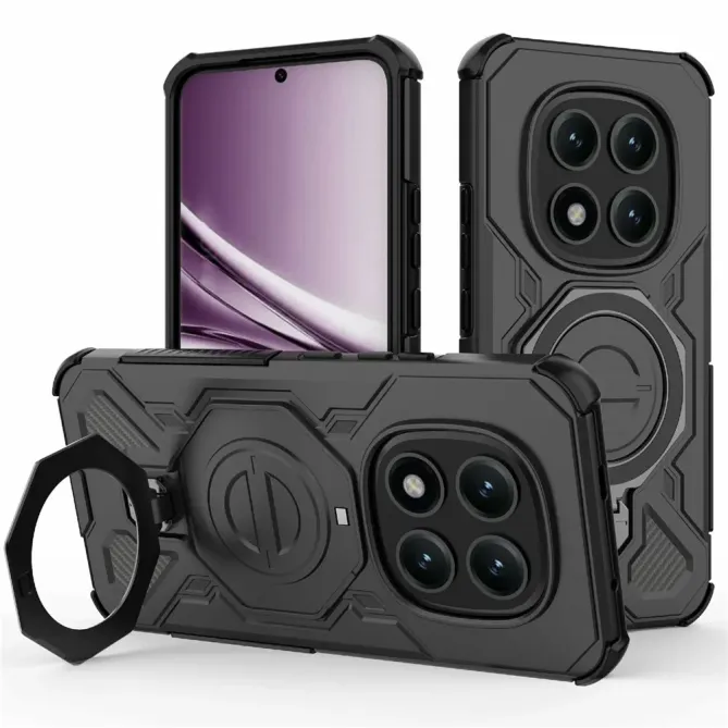 Coque Xiaomi Redmi Note 15 Pro 5G Antichoc avec Anneau Magnétique