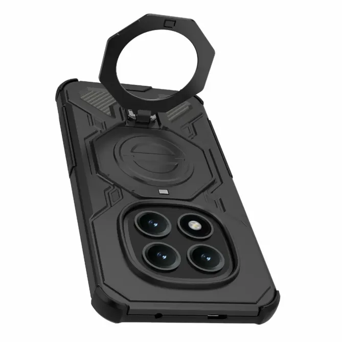 Coque Xiaomi Redmi Note 15 Pro 5G Antichoc avec Anneau Magnétique