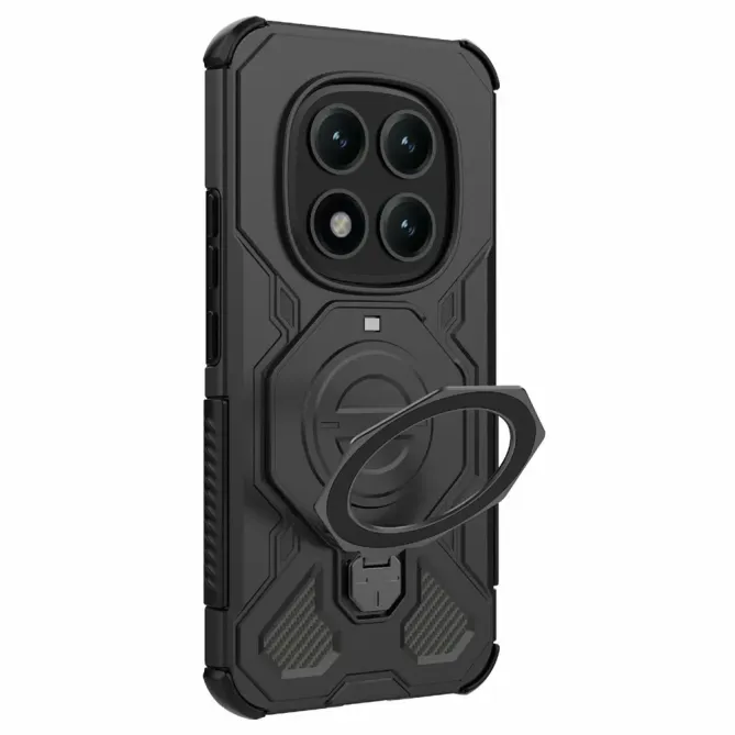 Coque Xiaomi Redmi Note 15 Pro 5G Antichoc avec Anneau Magnétique