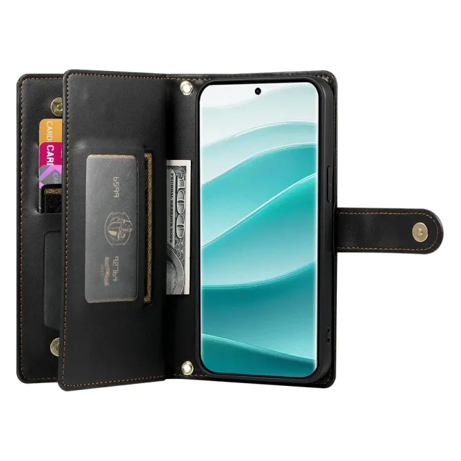 Housse Xiaomi Redmi Note 15 Pro 5G avec Bandoulière et Zip