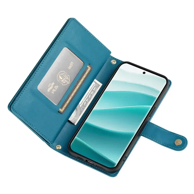 Housse Xiaomi Redmi Note 15 Pro 5G avec Bandoulière et Zip