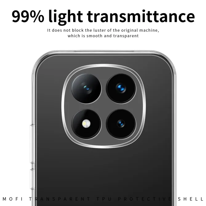 Coque Xiaomi Redmi Note 15 Pro 5G Transparente MOFI