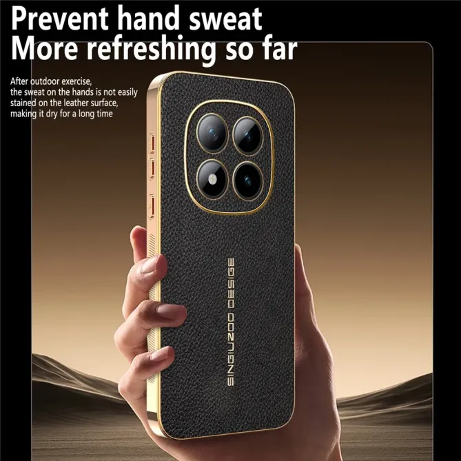 Coque Xiaomi Redmi Note 15 Pro 5G Simili Cuir Grainée | VENDÔME