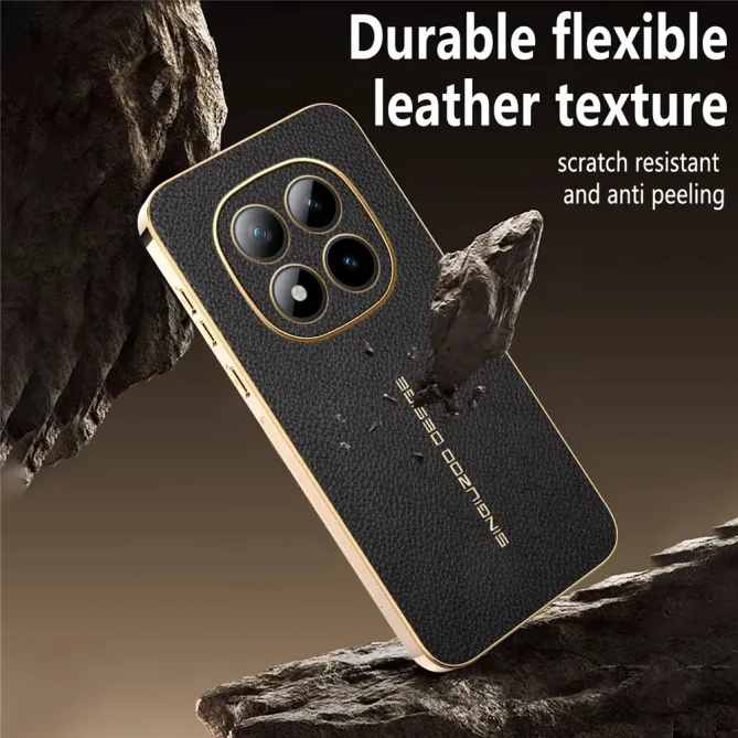 Coque Xiaomi Redmi Note 15 Pro 5G Simili Cuir Grainée | VENDÔME