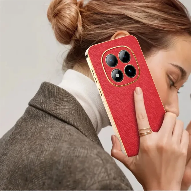 Coque Xiaomi Redmi Note 15 Pro 5G Simili Cuir Grainée | VENDÔME