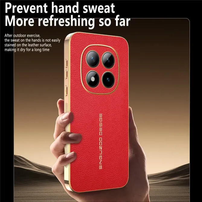 Coque Xiaomi Redmi Note 15 Pro 5G Simili Cuir Grainée | VENDÔME
