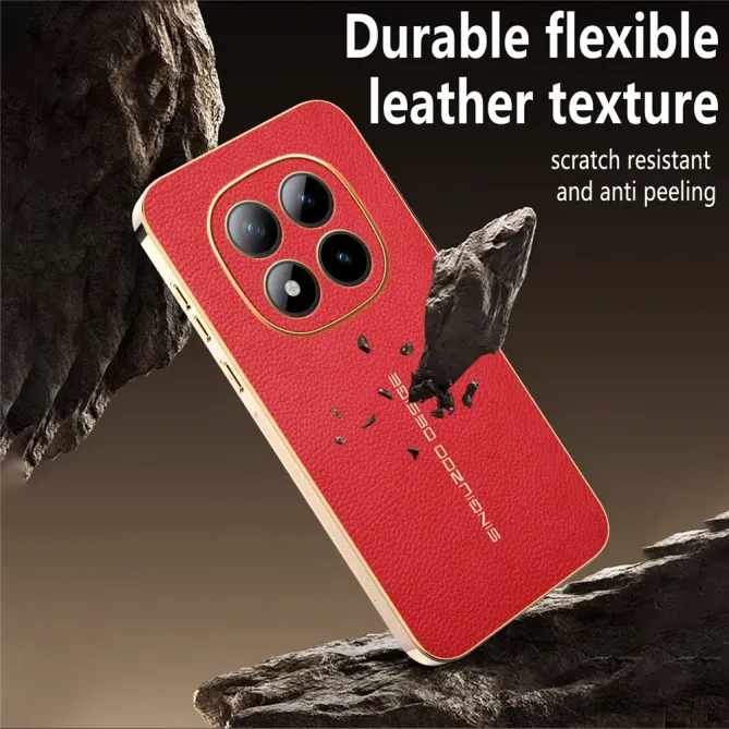 Coque Xiaomi Redmi Note 15 Pro 5G Simili Cuir Grainée | VENDÔME