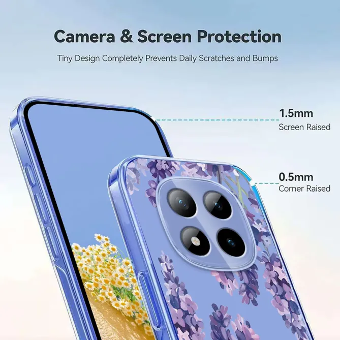 Coque Xiaomi Redmi Note 15 Pro 5G lavande violette