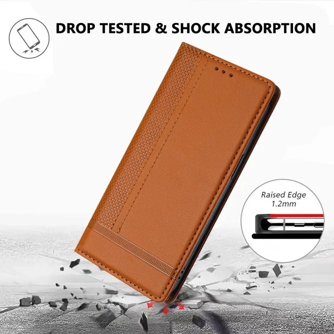 Flip Cover Xiaomi Redmi Note 15 Pro 5G Coutures avec Porte-Cartes