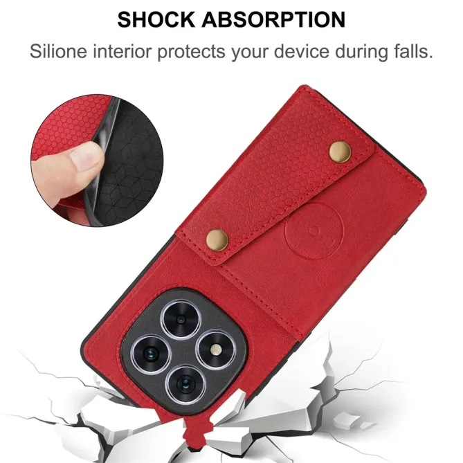 Coque Xiaomi Redmi Note 15 Pro 5G avec porte-cartes et support intégré
