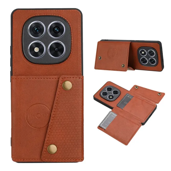 Coque Xiaomi Redmi Note 15 Pro 5G avec porte-cartes et support intégré