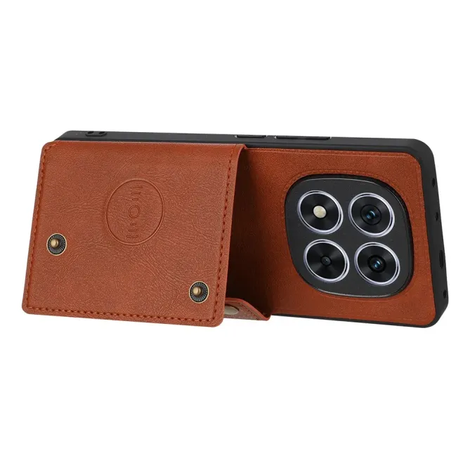 Coque Xiaomi Redmi Note 15 Pro 5G avec porte-cartes et support intégré