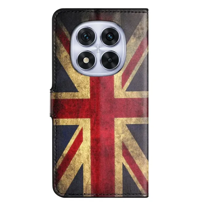 Housse Xiaomi Redmi Note 15 Pro 5G Drapeau Anglais Vintage