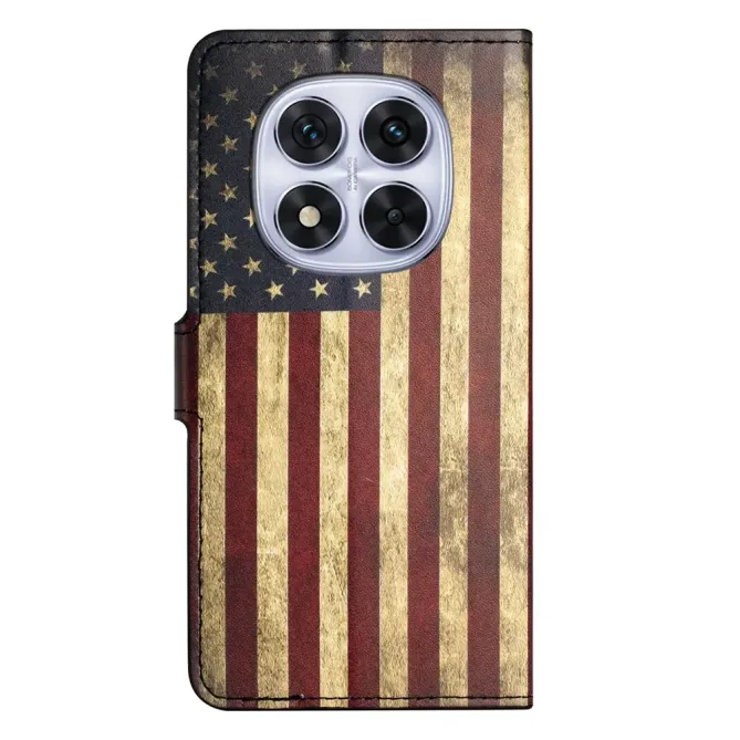 Housse Xiaomi Redmi Note 15 Pro 5G Drapeau Américain Vintage