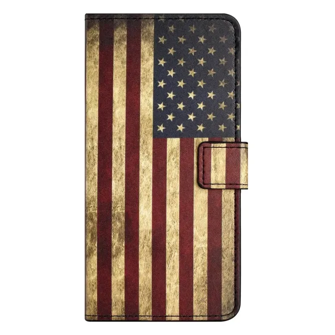 Housse Xiaomi Redmi Note 15 Pro 5G Drapeau Américain Vintage