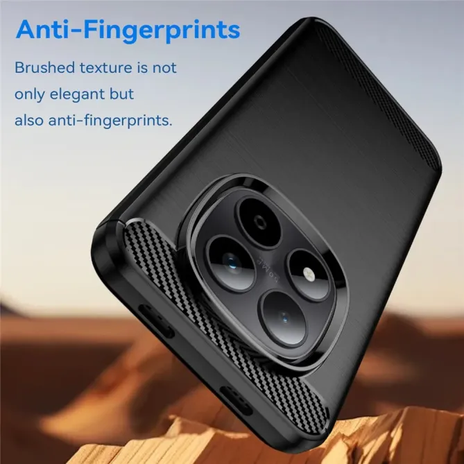 Coque Xiaomi Redmi Note 15 Pro 5G flexible effet brossé