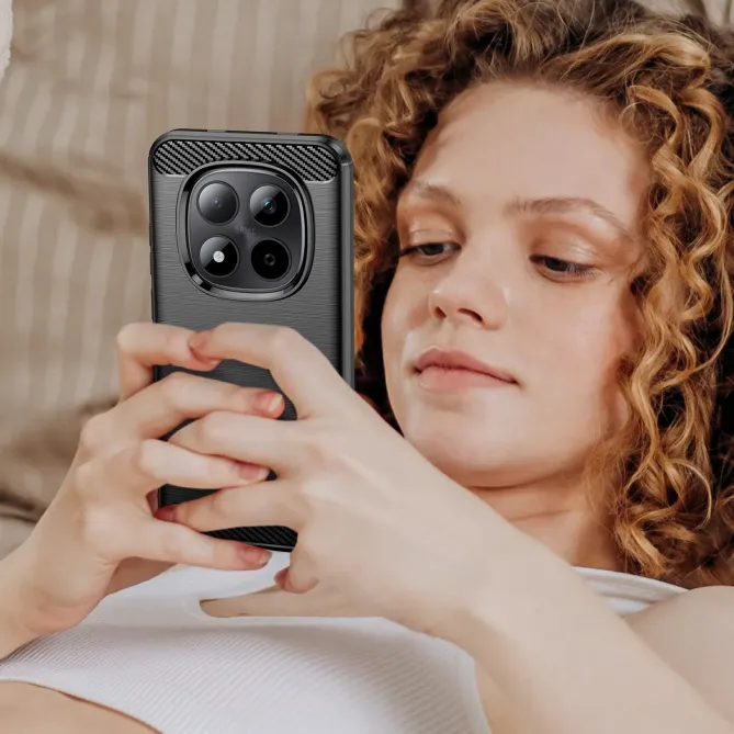 Coque Xiaomi Redmi Note 15 Pro 5G flexible effet brossé