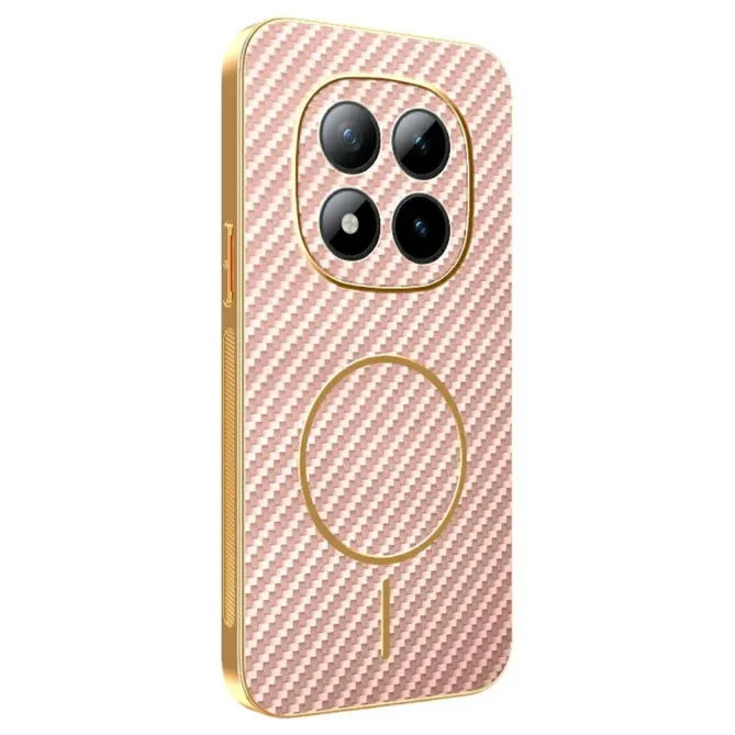 Coque Xiaomi Redmi Note 15 Pro 5G Texture Carbone Magnétique