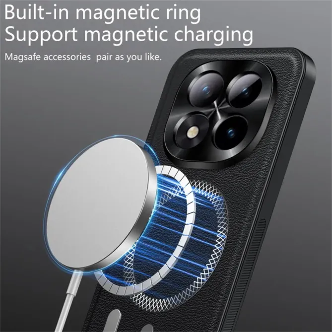 Coque Xiaomi Redmi Note 15 Pro 5G Magnétique Cadre Métal Lentilles