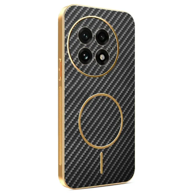 Coque OnePlus 13 Texture Carbone Magnétique