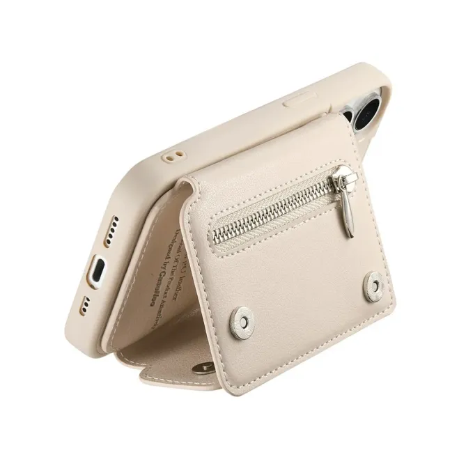 Coque OnePlus 13 Cuir Porte-Cartes Anneau D