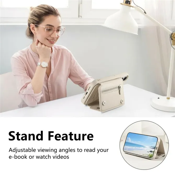 Coque OnePlus 13 Cuir Porte-Cartes Anneau D