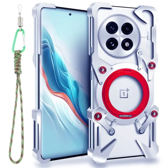 Coque OnePlus 13 Bumper Résistant avec Anneau