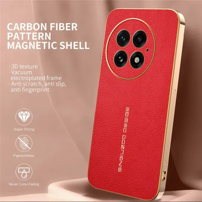 Coque OnePlus 13 Simili Cuir Grainée | VENDÔME