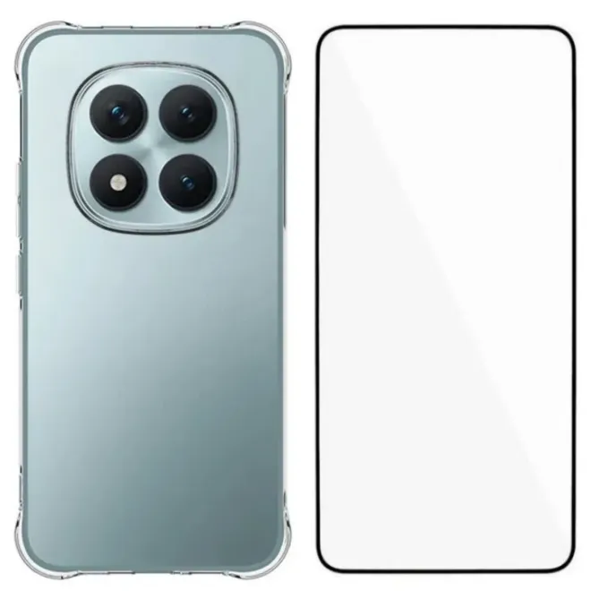 Pack Xiaomi Redmi Note 15 Pro 4G | Coque Coins Renforcés Transparente 