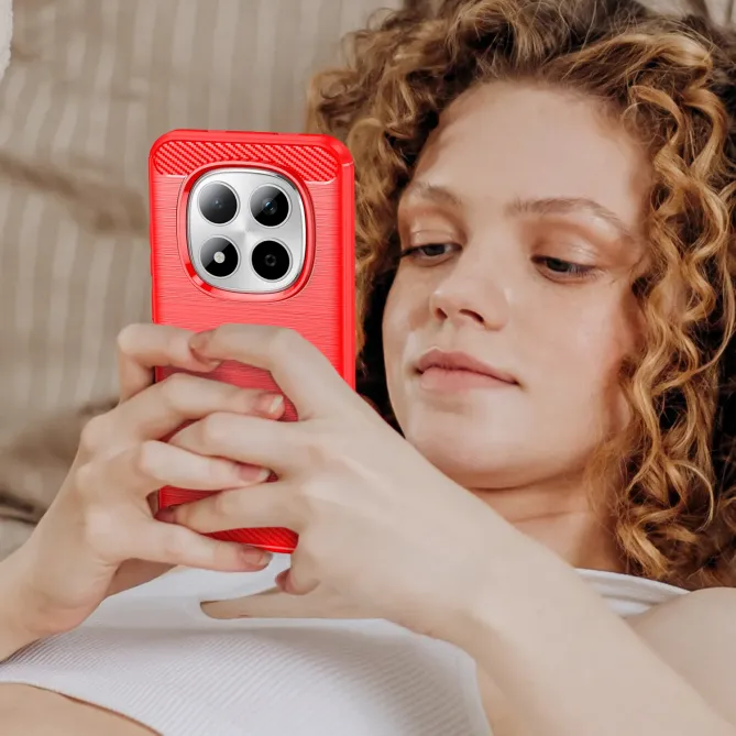 Coque Xiaomi Redmi Note 15 Pro 4G flexible effet brossé
