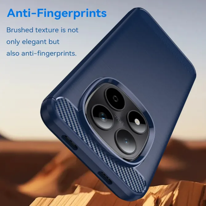 Coque Xiaomi Redmi Note 15 Pro 4G flexible effet brossé