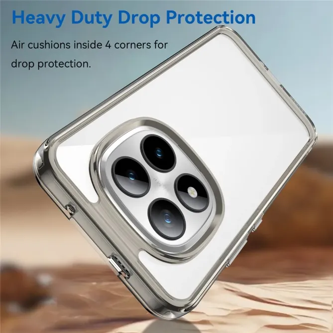 Coque Xiaomi Redmi Note 15 Pro 4G Transparente Contour Couleuré