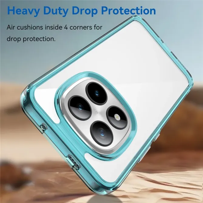 Coque Xiaomi Redmi Note 15 Pro 4G Transparente Contour Couleuré