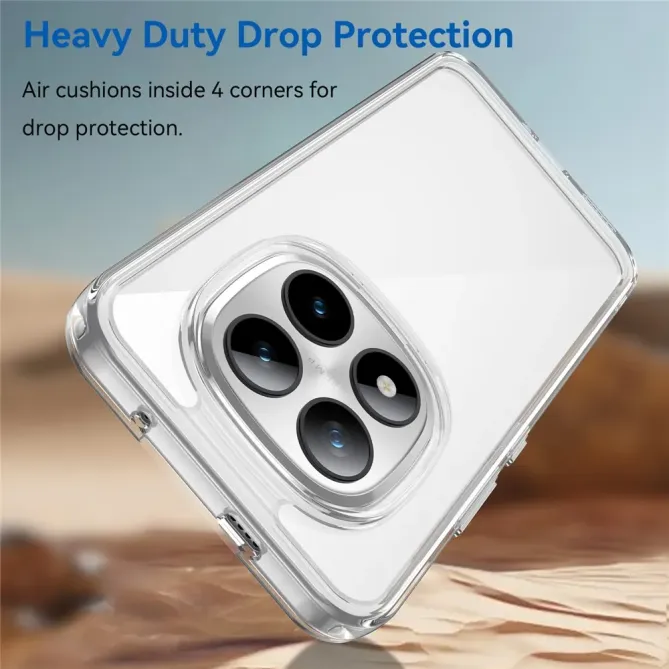 Coque Xiaomi Redmi Note 15 Pro 4G Transparente Contour Couleuré