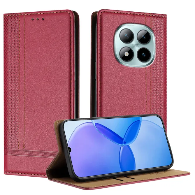 Flip Cover Xiaomi Redmi Note 15 Pro 4G Coutures avec Porte-Cartes