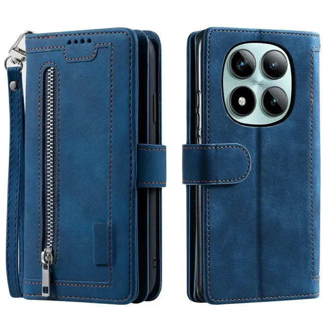 Housse Xiaomi Redmi Note 15 Pro 4G Multifonction Zippé